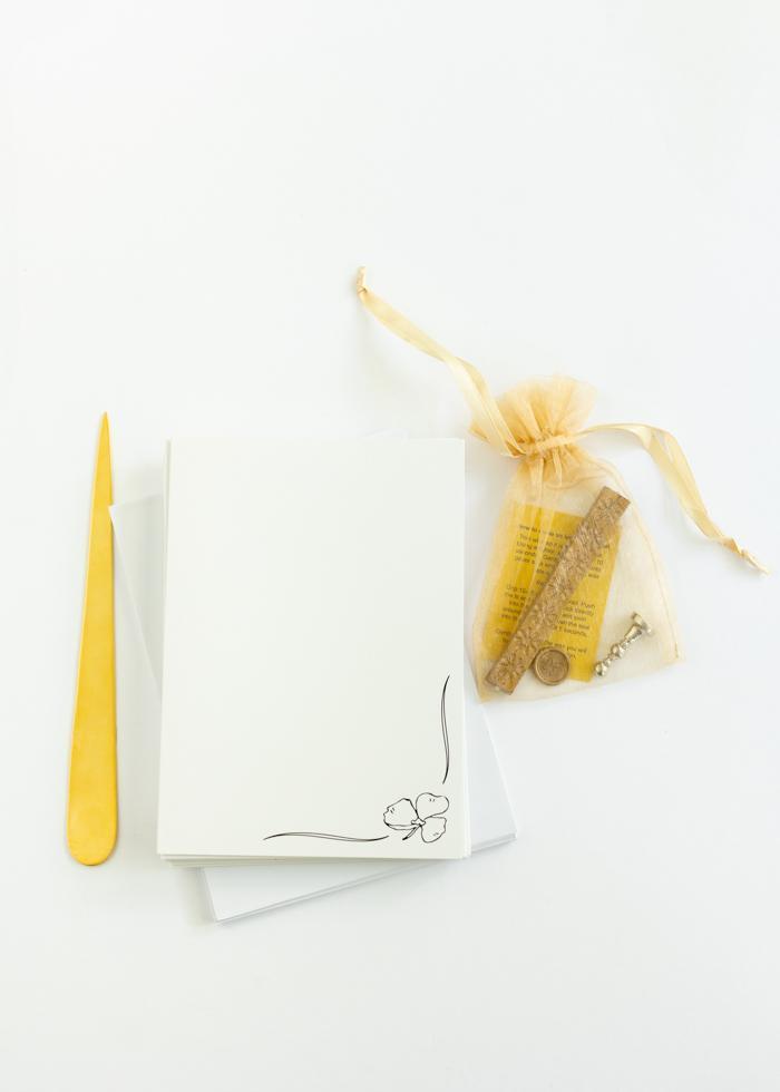 Reflective Sentiments Stationery + Wax Seal - Mercy House Global