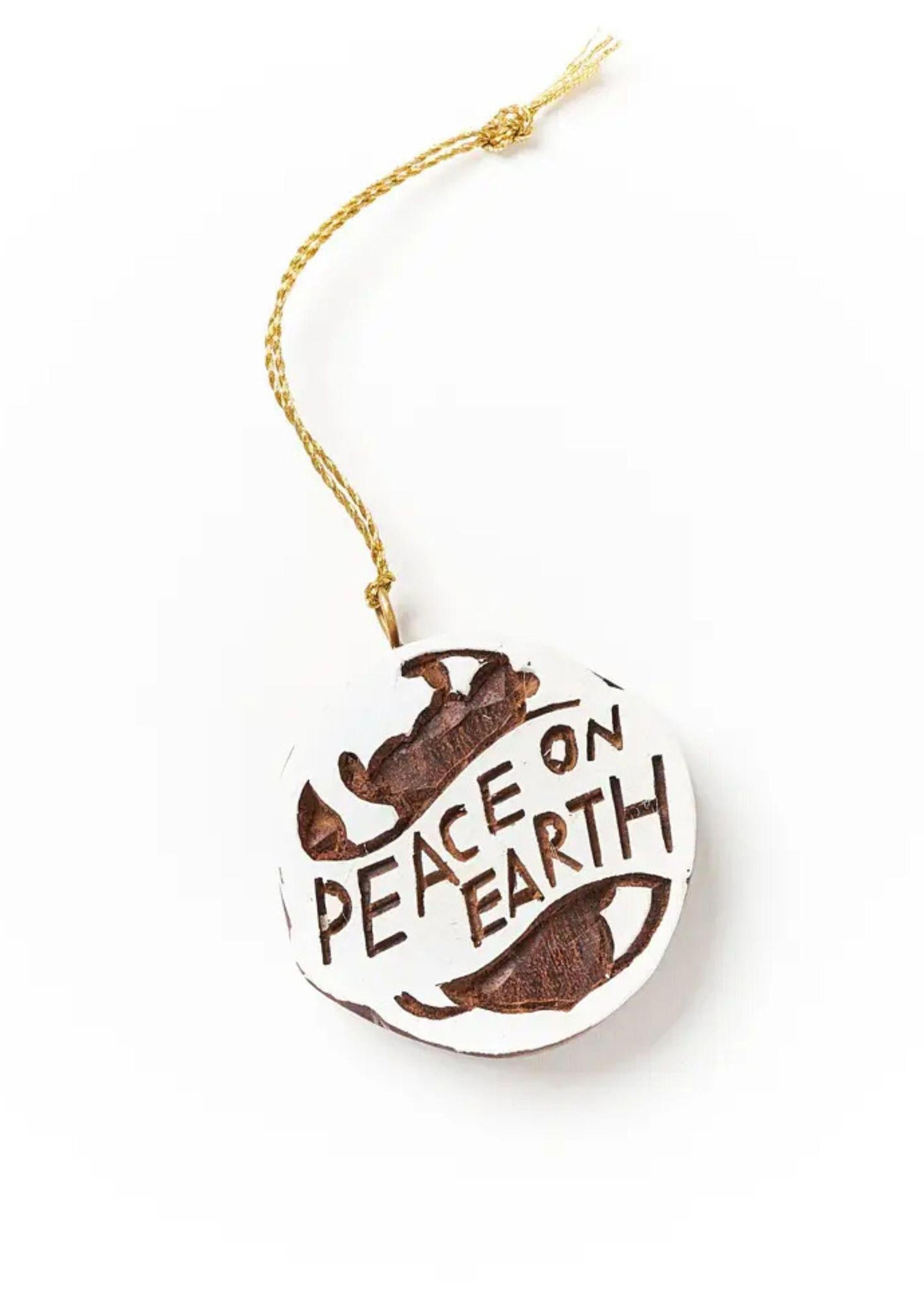 Peace on Earth Ornament