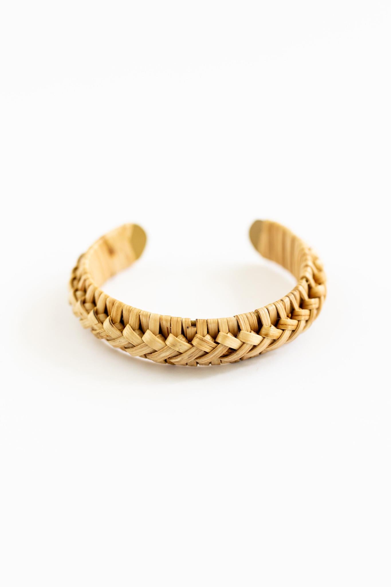 Braided Cane Cuff