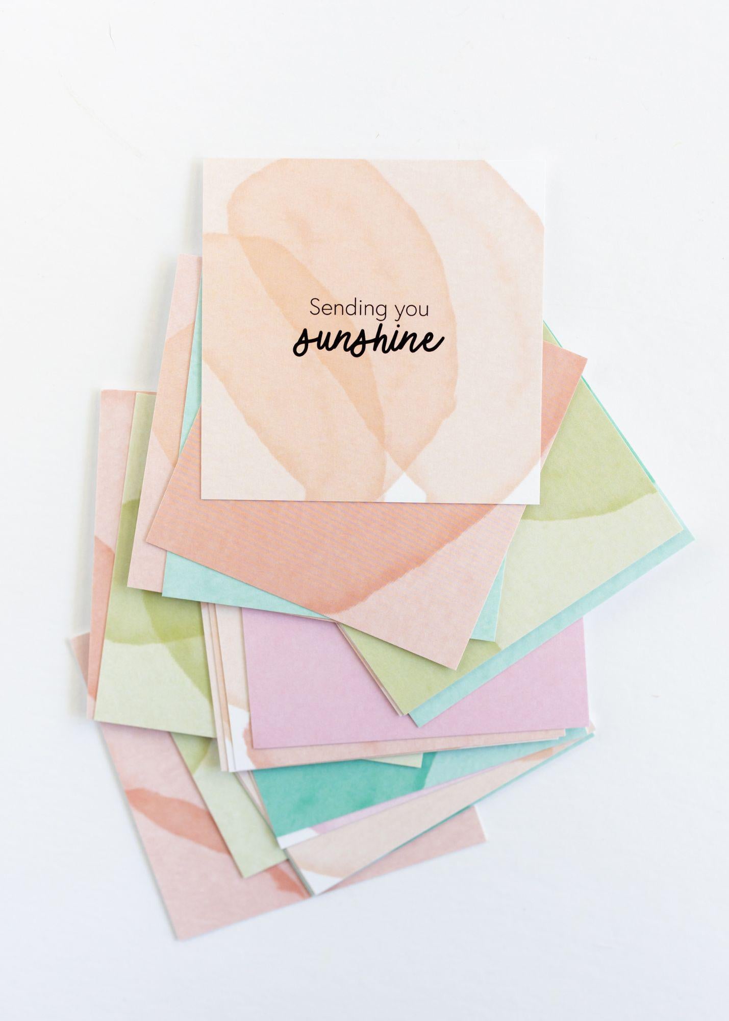 Abide Inspirational Cards | Set of 24