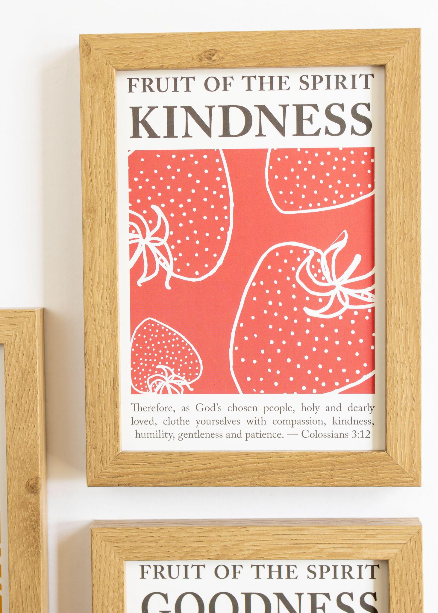 Fruit of the Spirit Prints | Patience, Kindness, Goodness