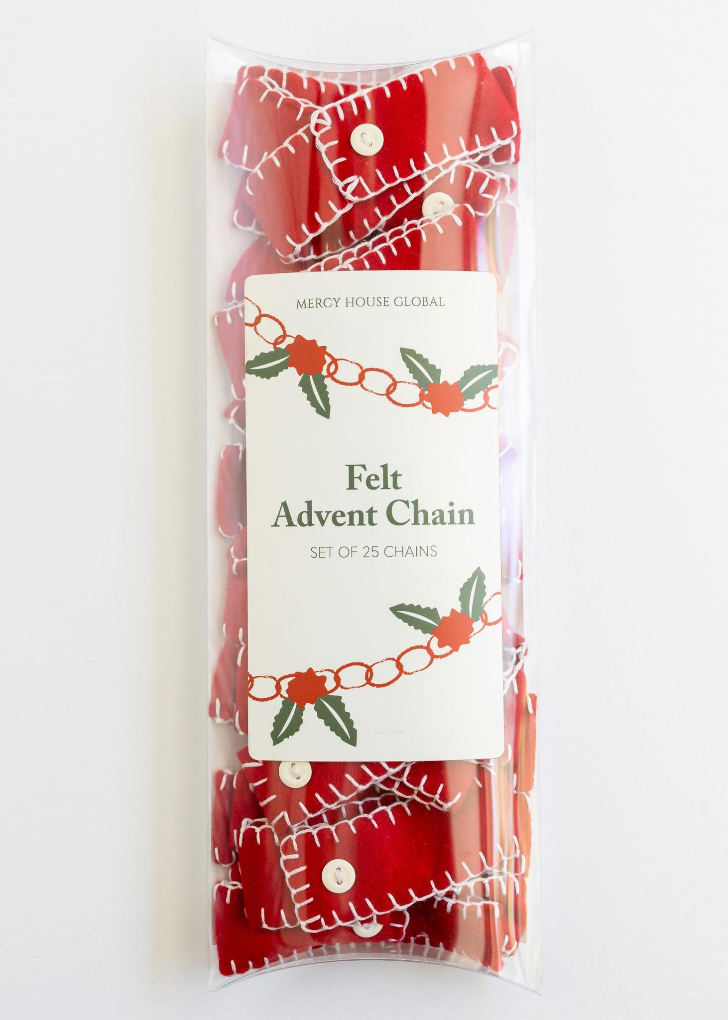 Felt Advent Chain