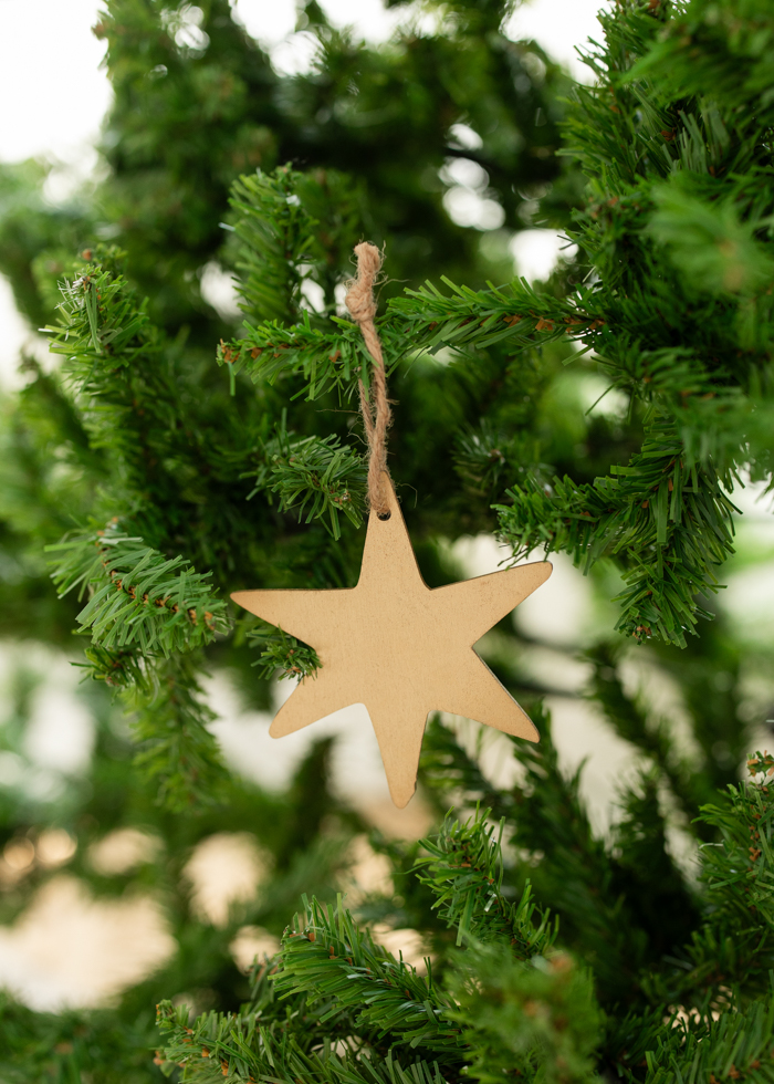 Gold Star Ornaments | Set of 2 - Mercy House Global