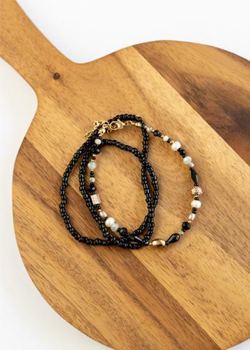 Midnight Bracelet Stack