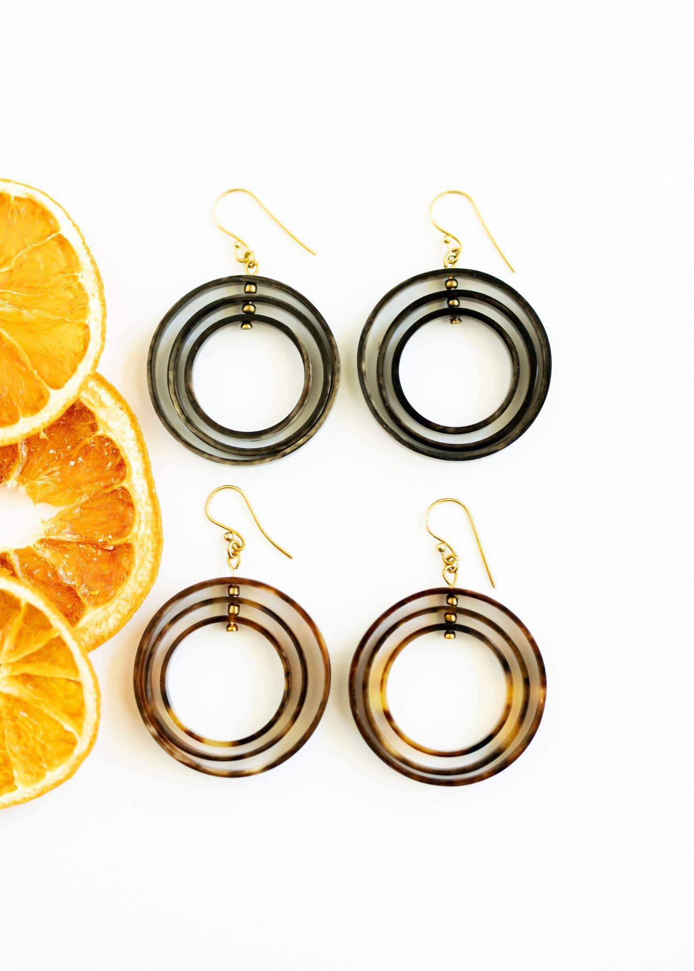 Brass + Horn 3-Circle Hoops