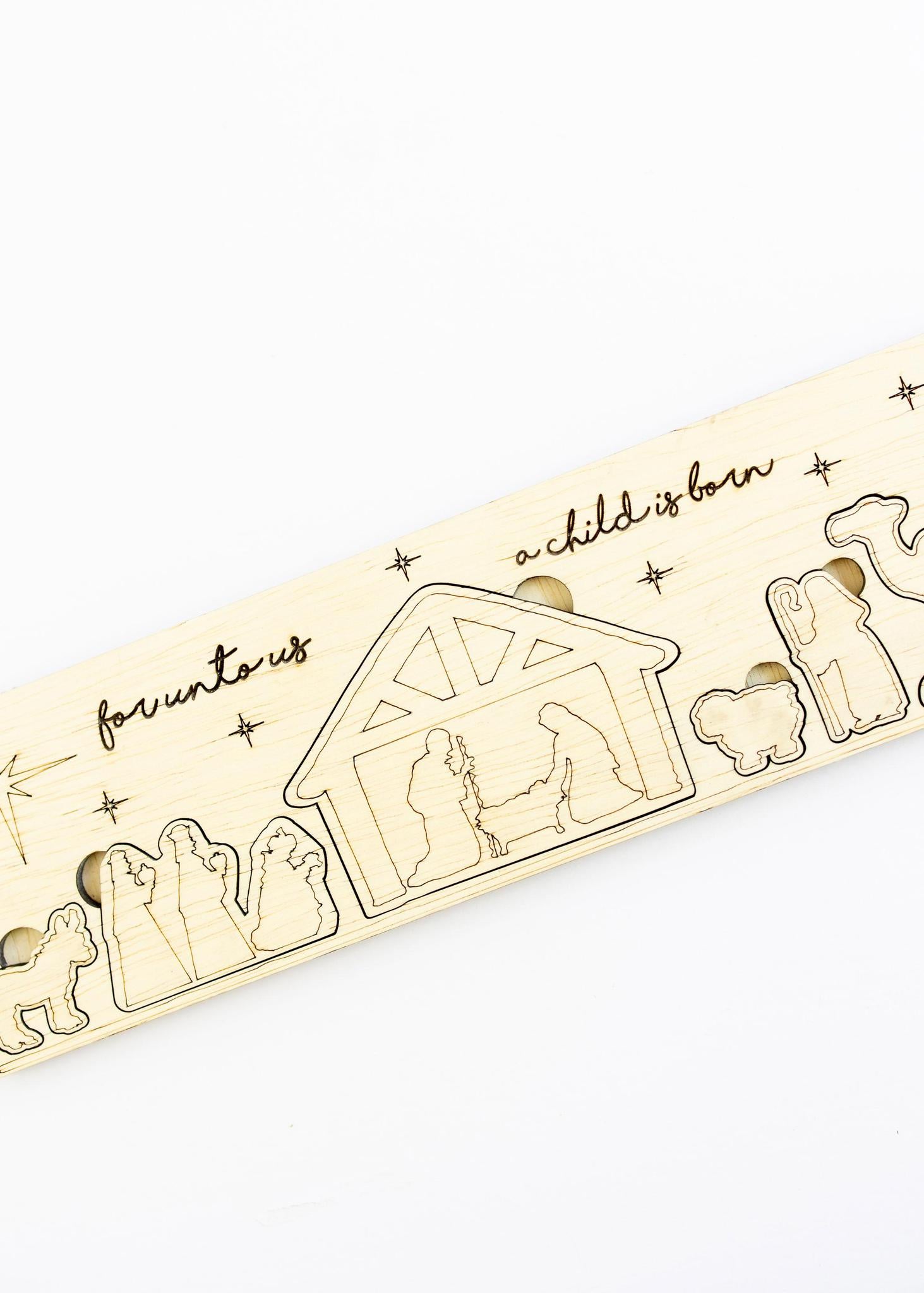 A Child is Born | Nativity Puzzle