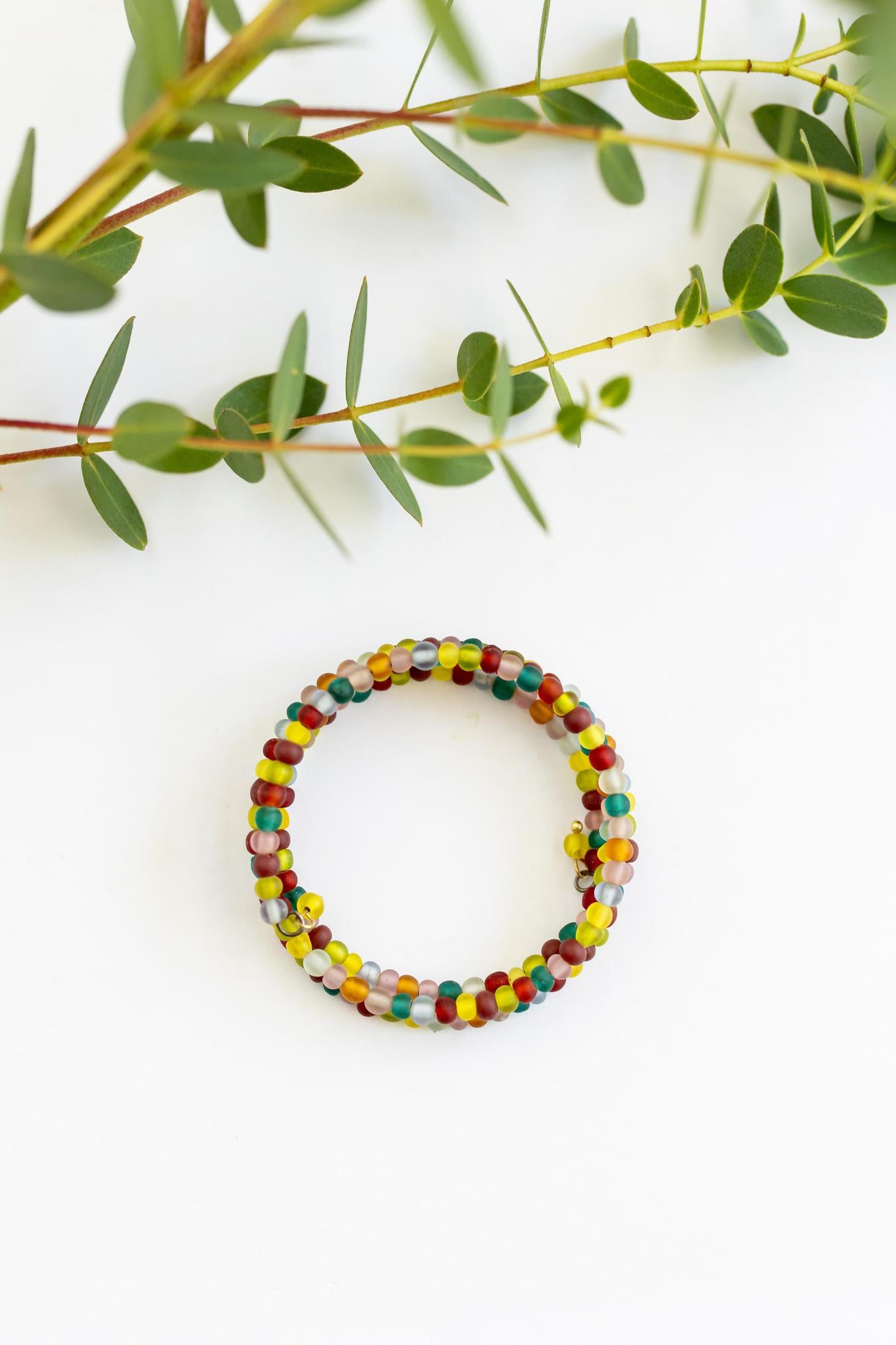 Kaleidoscope Spiral Bracelet