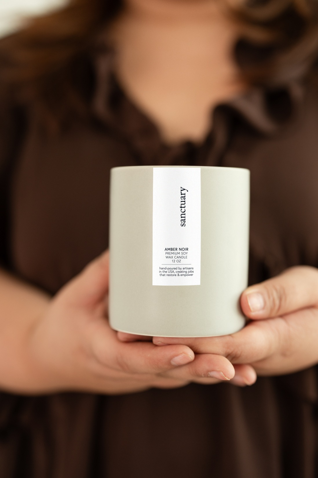 Sanctuary Candle | 12 oz Ceramic Tumbler