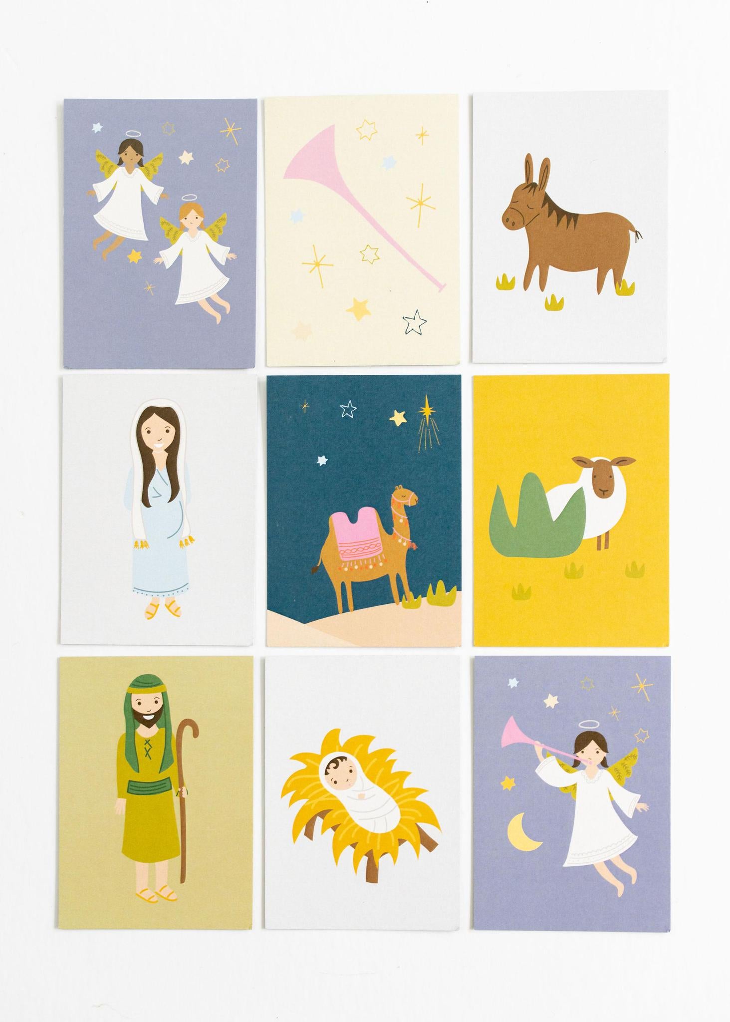 Nativity Deck of Cards with 52 pictures