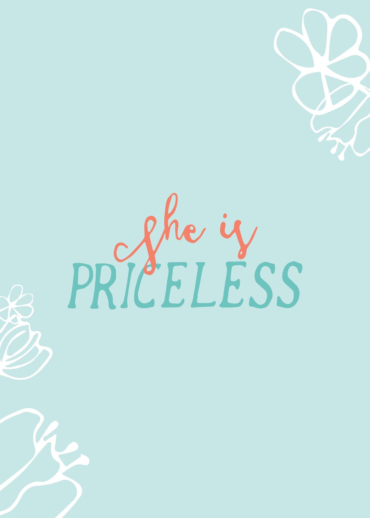 She is Priceless Donation
