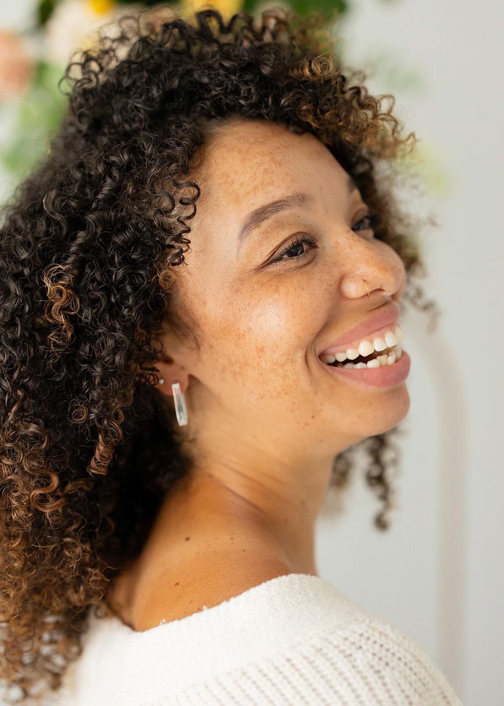 Rectangle Hoop Earrings | Silver or Gold