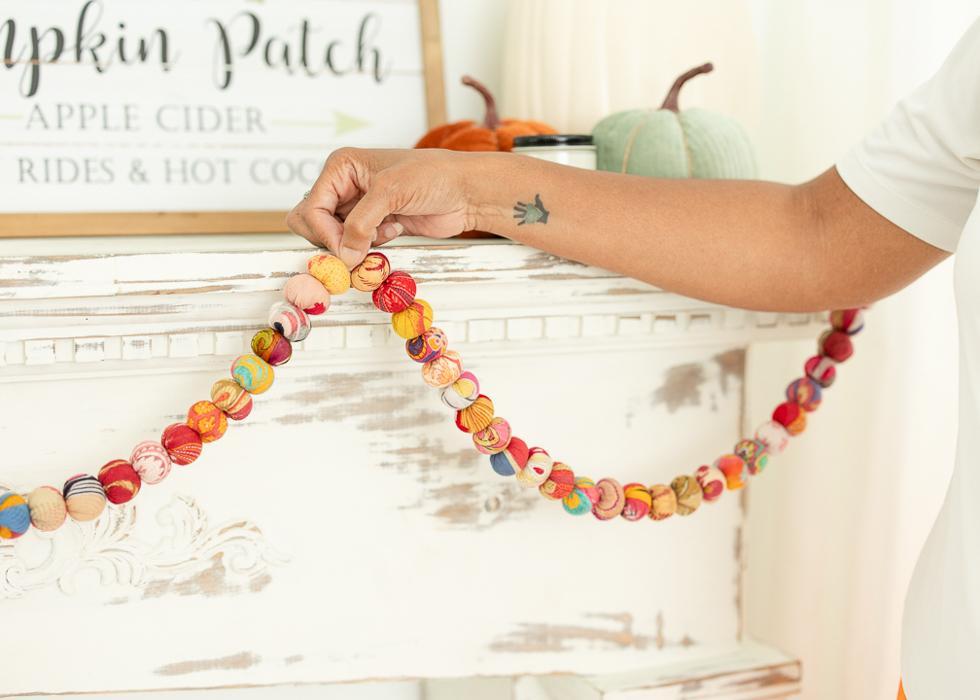 Sari Mixed Bead Garland - Mercy House Global