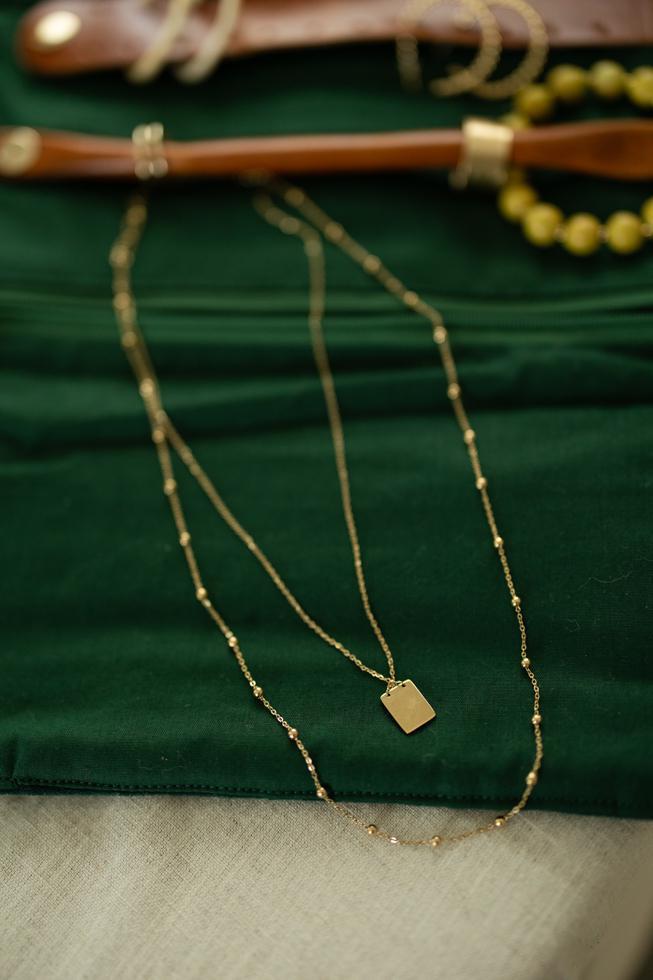 Layered Gold Necklace