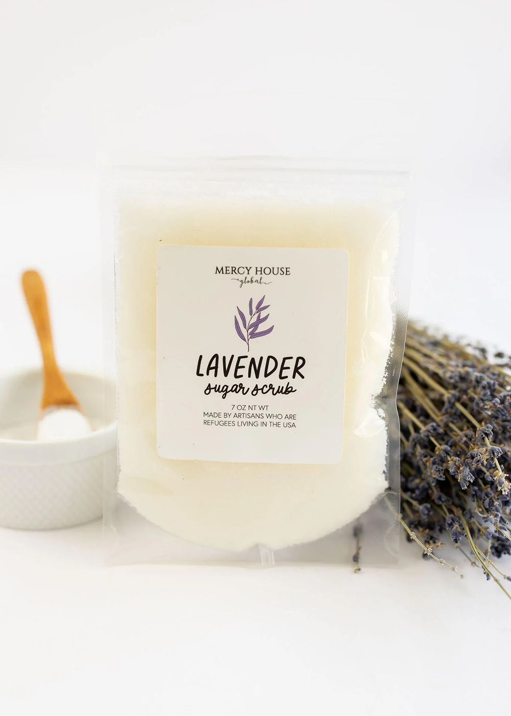 Lavender Sugar Scrub