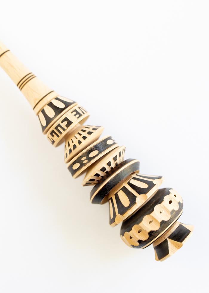 Traditional Molinillo Whisk