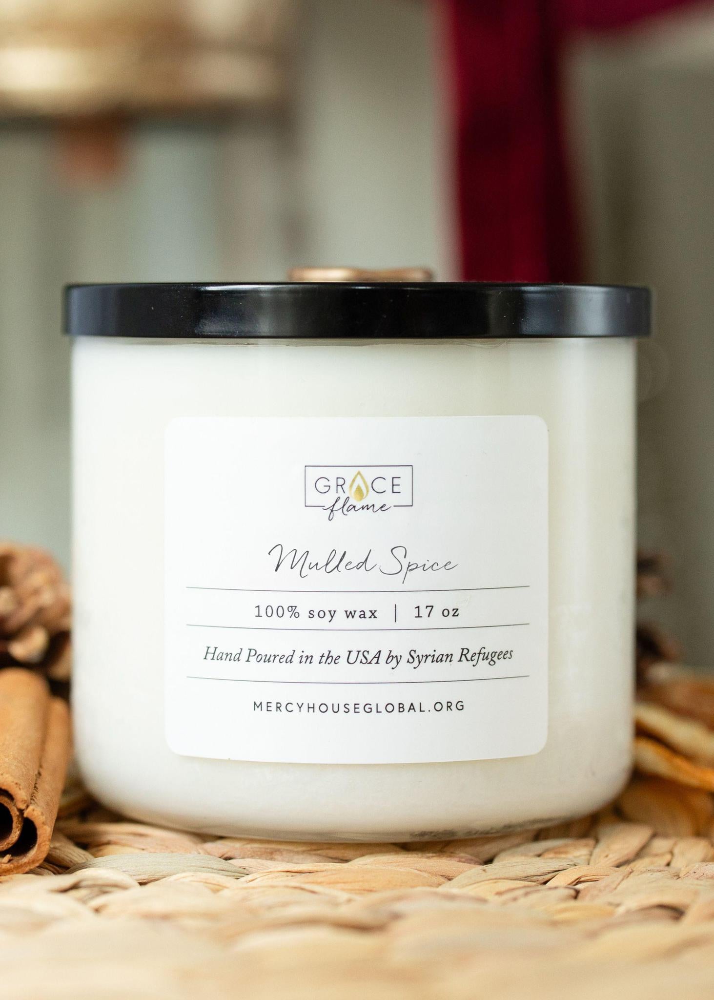 Mulled Spice Candle | 17 oz. Grace Flame