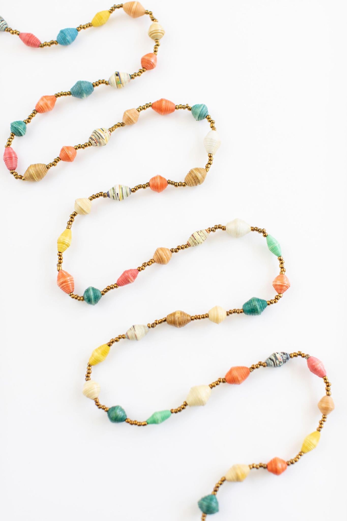 Paper Bead Garland