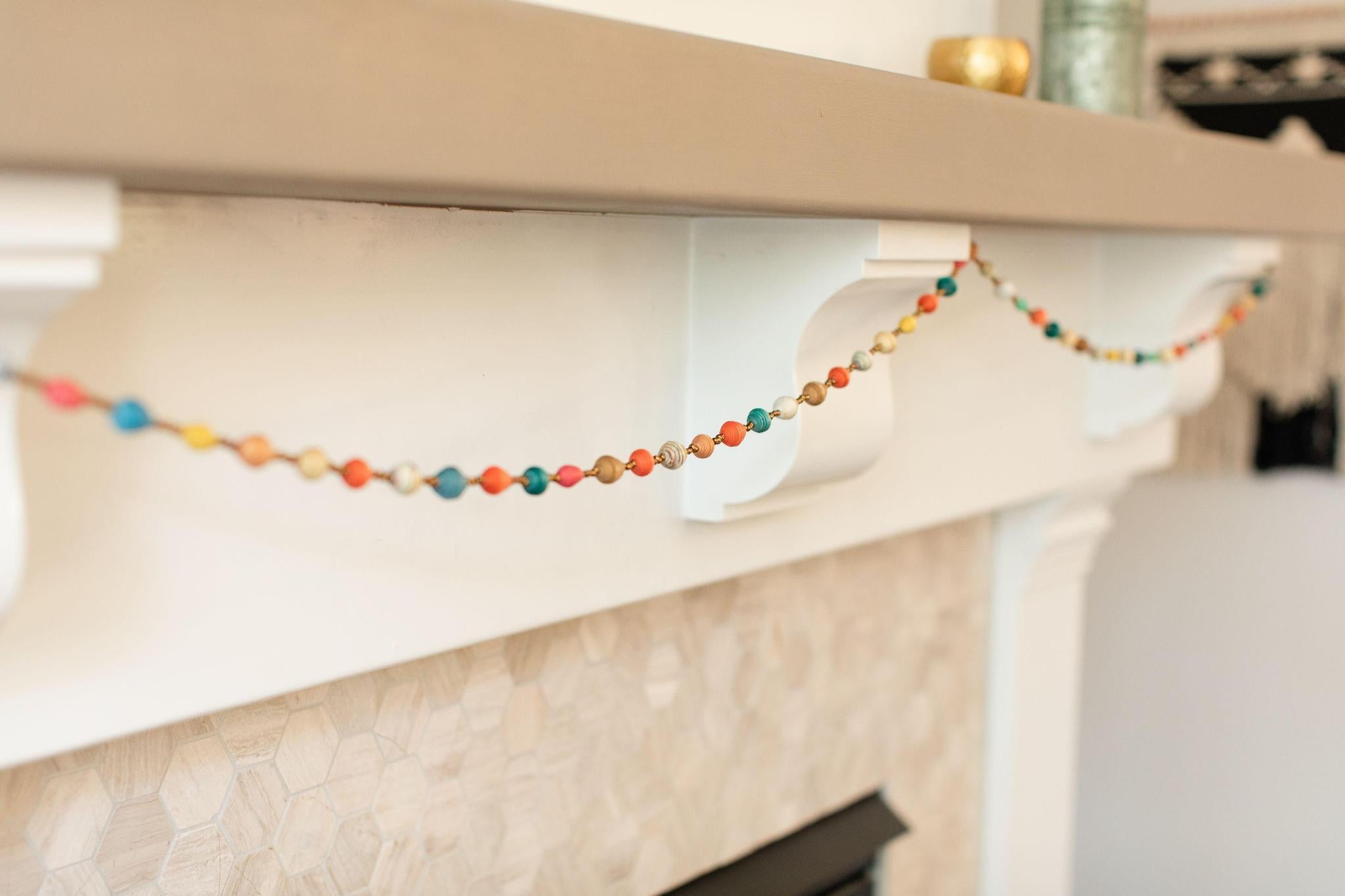 Paper Bead Garland